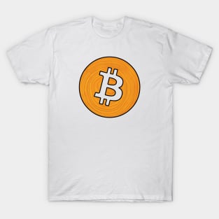 Bitcoin Cryptocurrency Crypto Cash BTC Logo T-Shirt